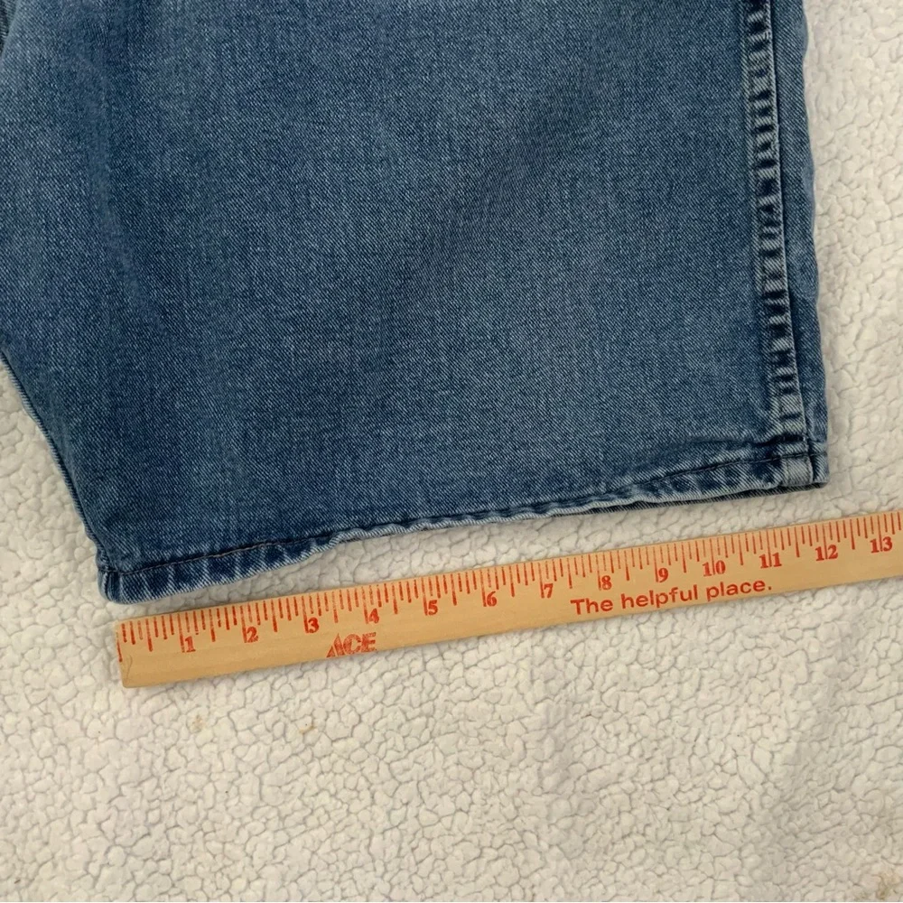 Wrangler Vintage Size 42 Jean Shorts 100% Cotton Medium Wash Denim Made In USA